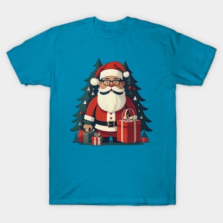 Santa with gifts T-Shirt